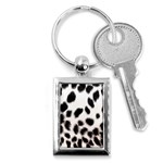 Snow Leopard	 Key Chain (Rectangle)