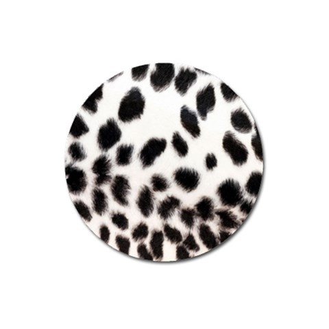 Snow Leopard	 Magnet 3  (Round) from ArtsNow.com Front