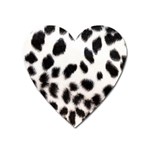 Snow Leopard	 Magnet (Heart)