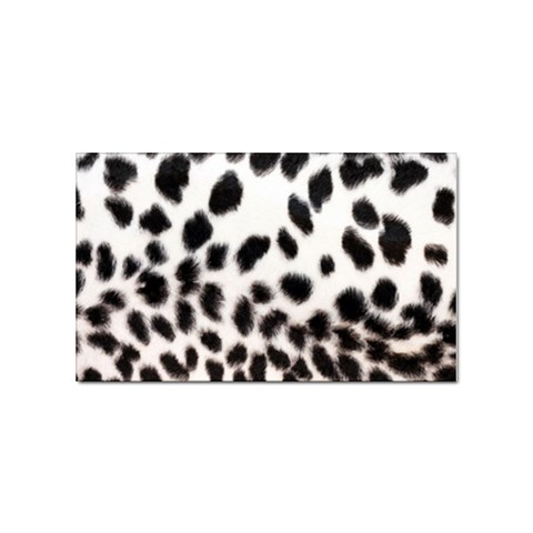 Snow Leopard	 Sticker Rectangular (10 pack) from ArtsNow.com Front