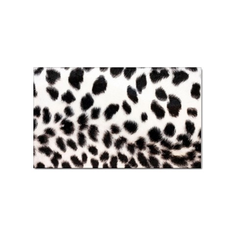 Snow Leopard	 Sticker Rectangular (100 pack) from ArtsNow.com Front