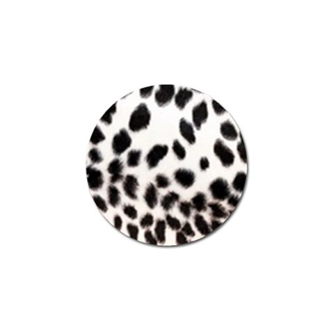 Snow Leopard	 Golf Ball Marker from ArtsNow.com Front