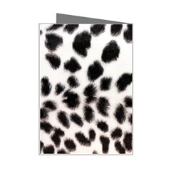 Snow Leopard	 Mini Greeting Card from ArtsNow.com Right