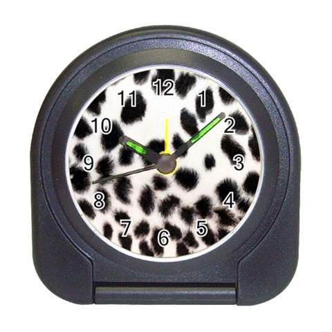 Snow Leopard	 Travel Alarm Clock from ArtsNow.com Front