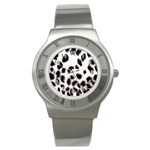 Snow Leopard	 Stainless Steel Watch