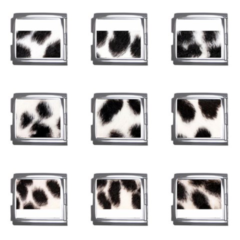 Snow Leopard	Mega Link Italian Charm (9 pack) from ArtsNow.com Front