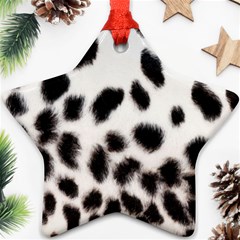 Snow Leopard	 Star Ornament (Two Sides) from ArtsNow.com Front