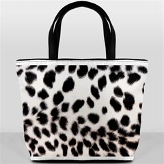 Snow Leopard	 Bucket Bag from ArtsNow.com Front