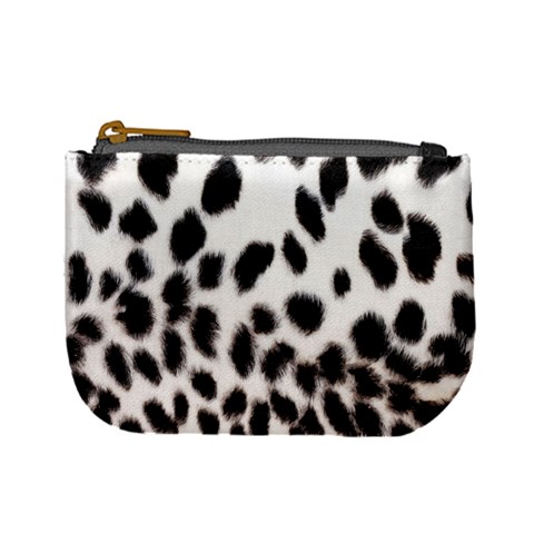 Snow Leopard	 Mini Coin Purse from ArtsNow.com Front
