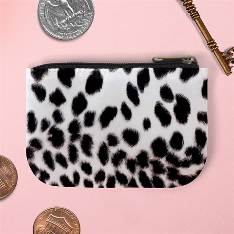 Snow Leopard	 Mini Coin Purse from ArtsNow.com Back