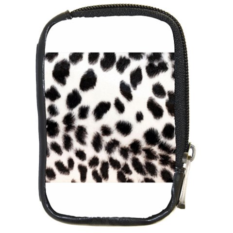 Snow Leopard	 Compact Camera Leather Case from ArtsNow.com Front