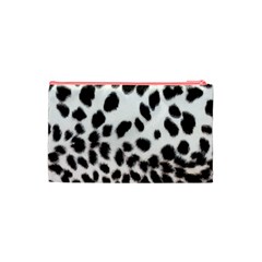 Snow Leopard	 Cosmetic Bag (Small) from ArtsNow.com Back