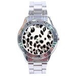 Snow Leopard	 Stainless Steel Analogue Men’s Watch