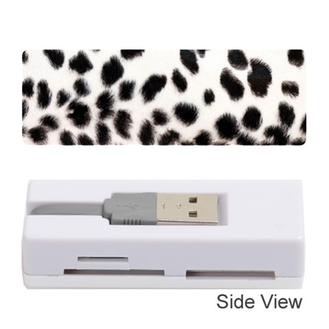 Snow Leopard	Memory Card Reader (Stick) from ArtsNow.com Front