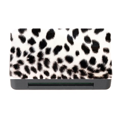 Snow Leopard	Memory Card Reader with CF (Rectangular) from ArtsNow.com Front
