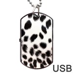 Snow Leopard	Dog Tag USB Flash (One Side)