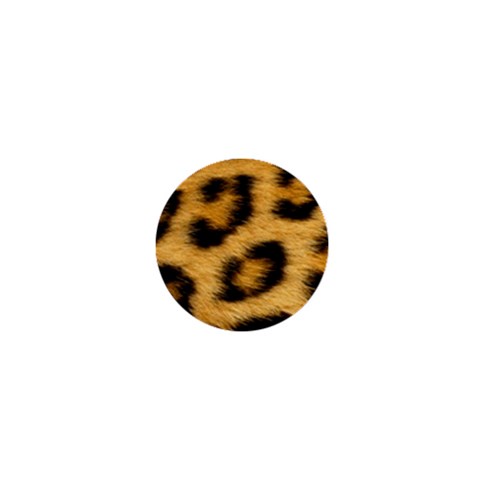 Leopard Print	 1  Mini Button from ArtsNow.com Front