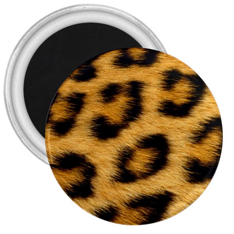 Leopard Print	 3  Magnet from ArtsNow.com Front