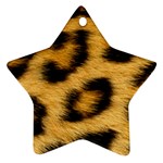 Leopard Print	 Ornament (Star)