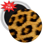 Leopard Print	 3  Magnet (10 pack)