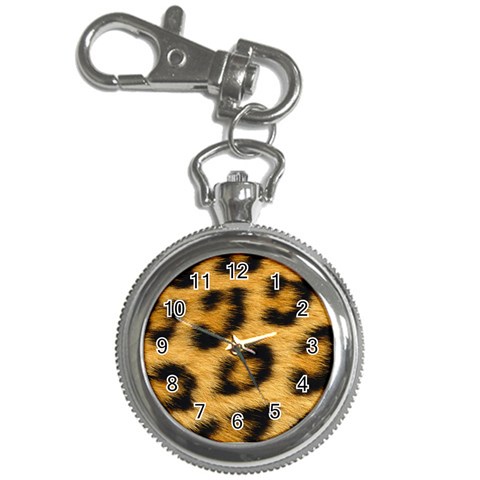 Leopard Print	 Key Chain Watch from ArtsNow.com Front