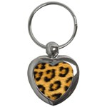 Leopard Print	 Key Chain (Heart)