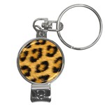 Leopard Print	 Nail Clippers Key Chain