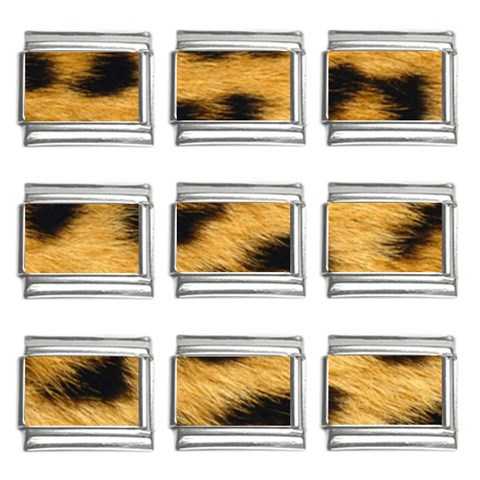 Leopard Print	9mm Italian Charm (9 pack) from ArtsNow.com Front