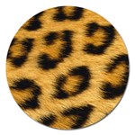 Leopard Print	 Magnet 5  (Round)