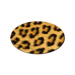 Leopard Print	 Sticker Oval (10 pack)