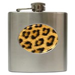 Leopard Print	 Hip Flask (6 oz)