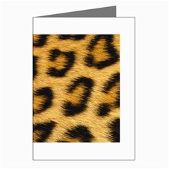 Leopard Print	 Greeting Cards (Pkg of 8) from ArtsNow.com Left