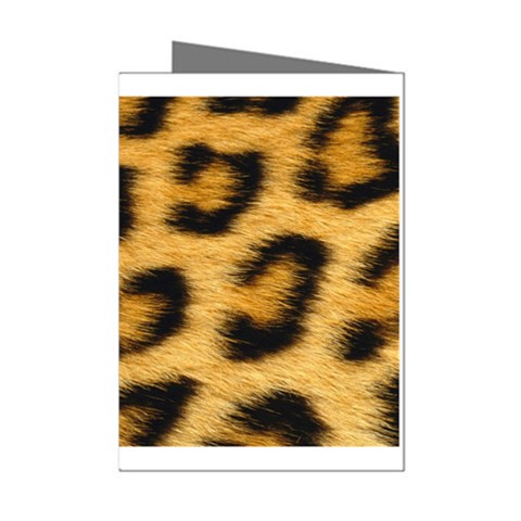 Leopard Print	 Mini Greeting Cards (Pkg of 8) from ArtsNow.com Left