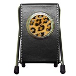 Leopard Print	 Pen Holder Desk Clock