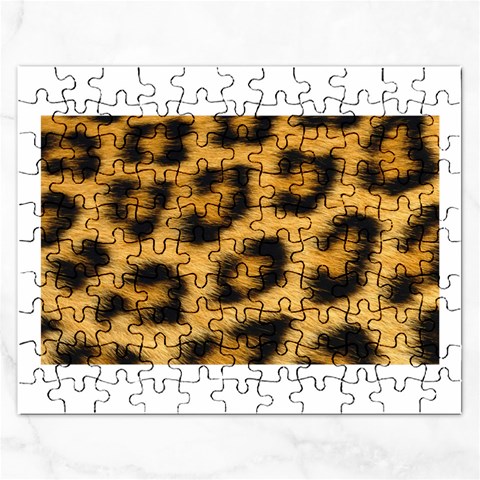 Leopard Print	 Jigsaw Puzzle (Rectangular) from ArtsNow.com Front
