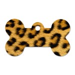 Leopard Print	 Dog Tag Bone (Two Sides)