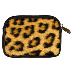 Leopard Print	 Digital Camera Leather Case from ArtsNow.com Back