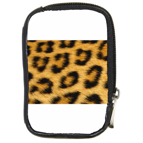 Leopard Print	 Compact Camera Leather Case from ArtsNow.com Front