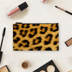 Leopard Print	 Cosmetic Bag (Small) from ArtsNow.com Front