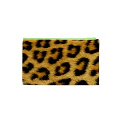 Leopard Print	 Cosmetic Bag (Small) from ArtsNow.com Back