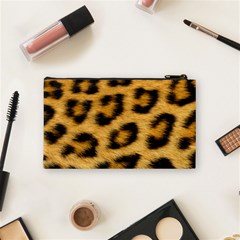 Leopard Print	 Cosmetic Bag (Small) from ArtsNow.com Back