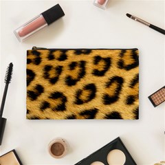 Leopard Print	 Cosmetic Bag (Medium) from ArtsNow.com Front