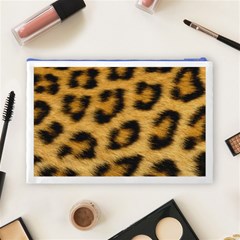 Leopard Print	 Cosmetic Bag (Large) from ArtsNow.com Back