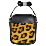 Leopard Print	 Girls Sling Bag