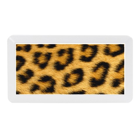 Leopard Print	Memory Card Reader (Mini Rectangular) from ArtsNow.com Front