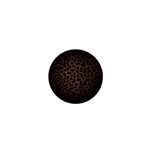 Leopard Print Dark	 1  Mini Button