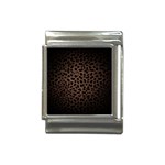 Leopard Print Dark	 Italian Charm (13mm)