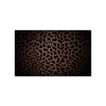 Leopard Print Dark	 Sticker (Rectangular)