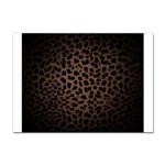 Leopard Print Dark	 Sticker A4 (10 pack)