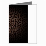 Leopard Print Dark	 Greeting Cards (Pkg of 8)